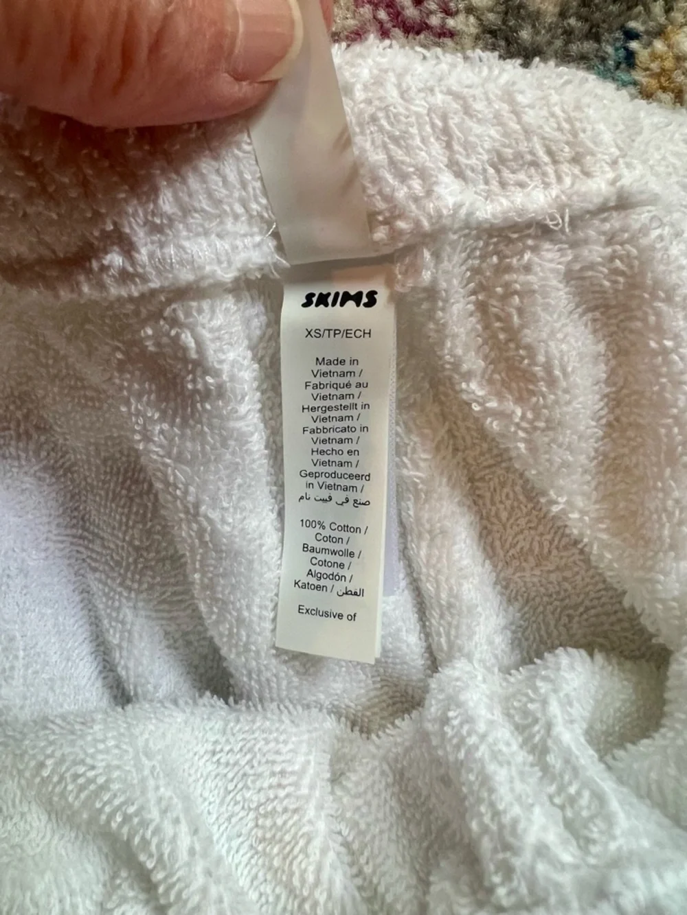 🔆🐬🏖️SKIMS Snow Terry Cover Up Shorts🏖️🐬🔆 - Picture 10 of 12